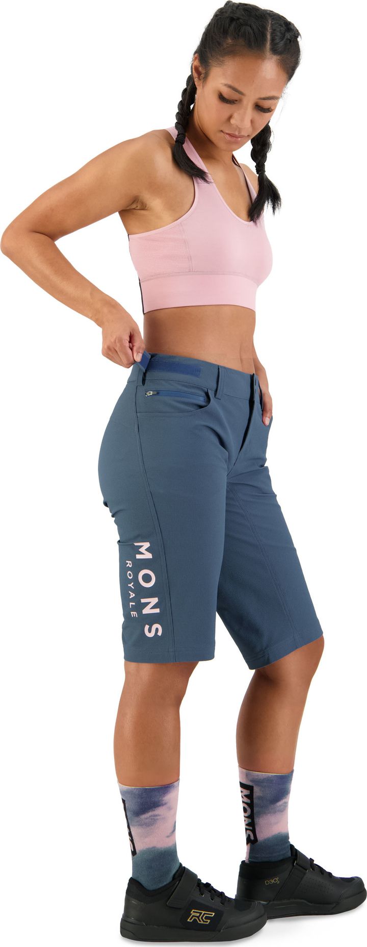 Mons Royale Women's Momentum 2.0 Bike Shorts Dark Denim Mons Royale