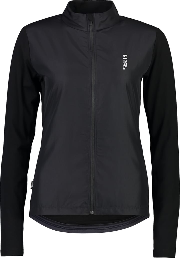 Mons Royale Women's Redwood Wind Jersey Black Mons Royale