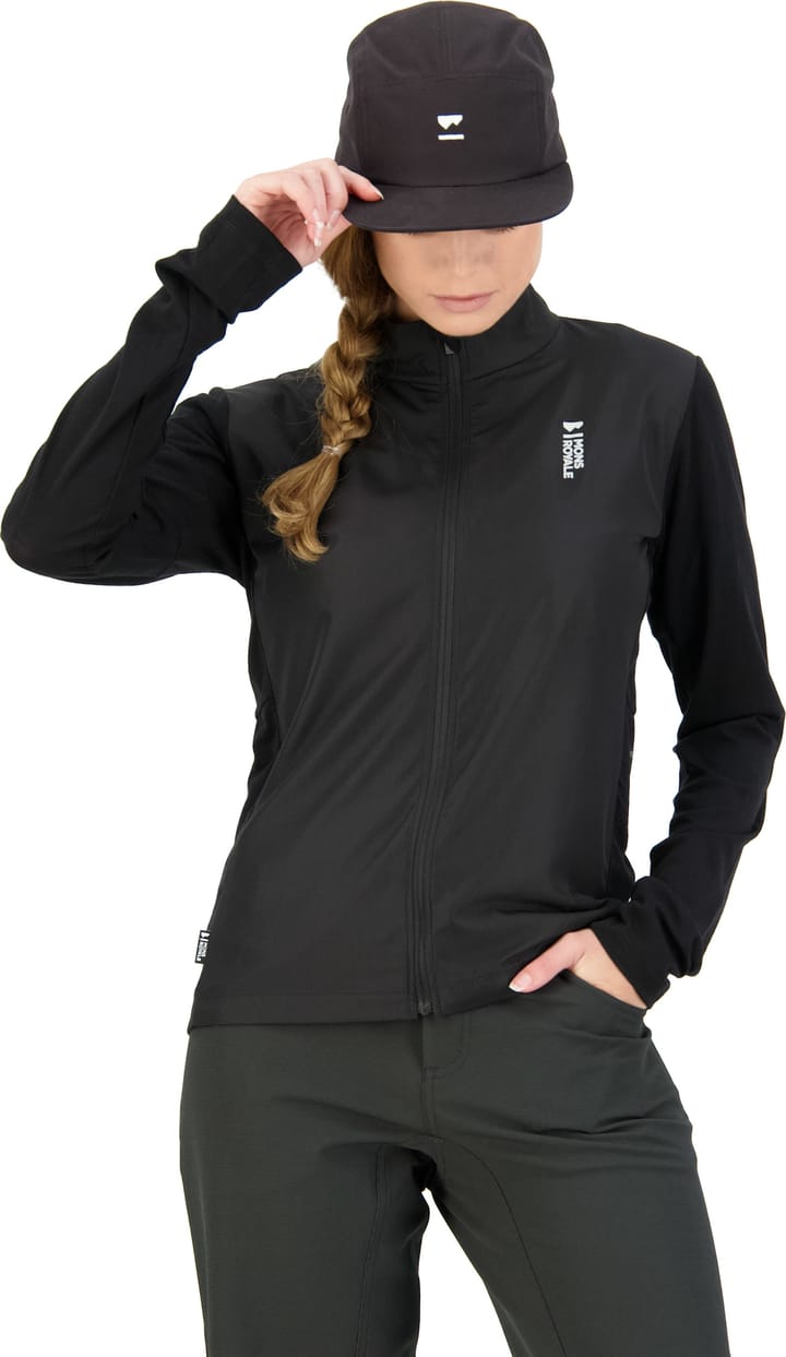 Mons Royale Women's Redwood Wind Jersey Black Mons Royale