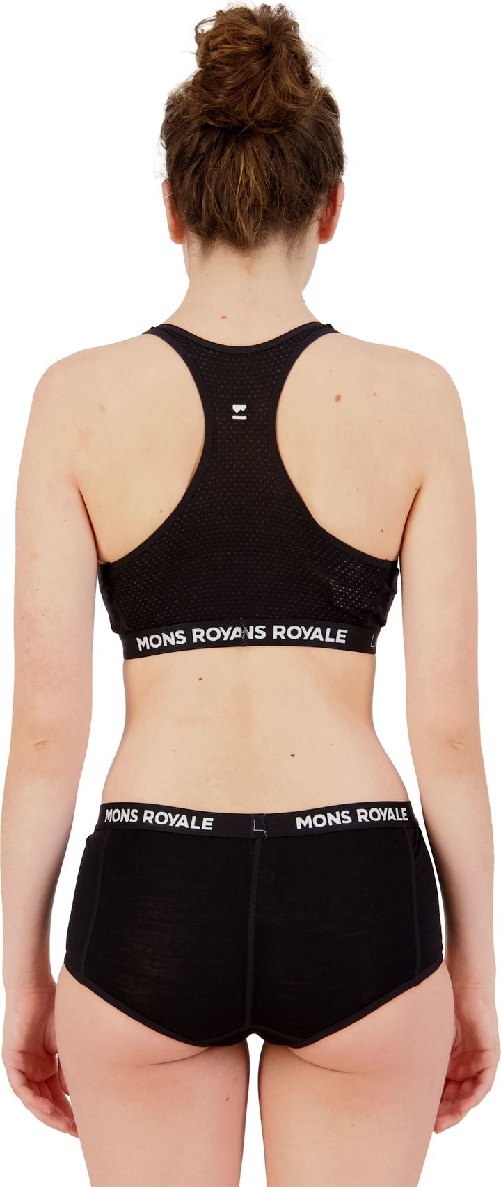 Women's Sierra Sports Bra Black Mons Royale