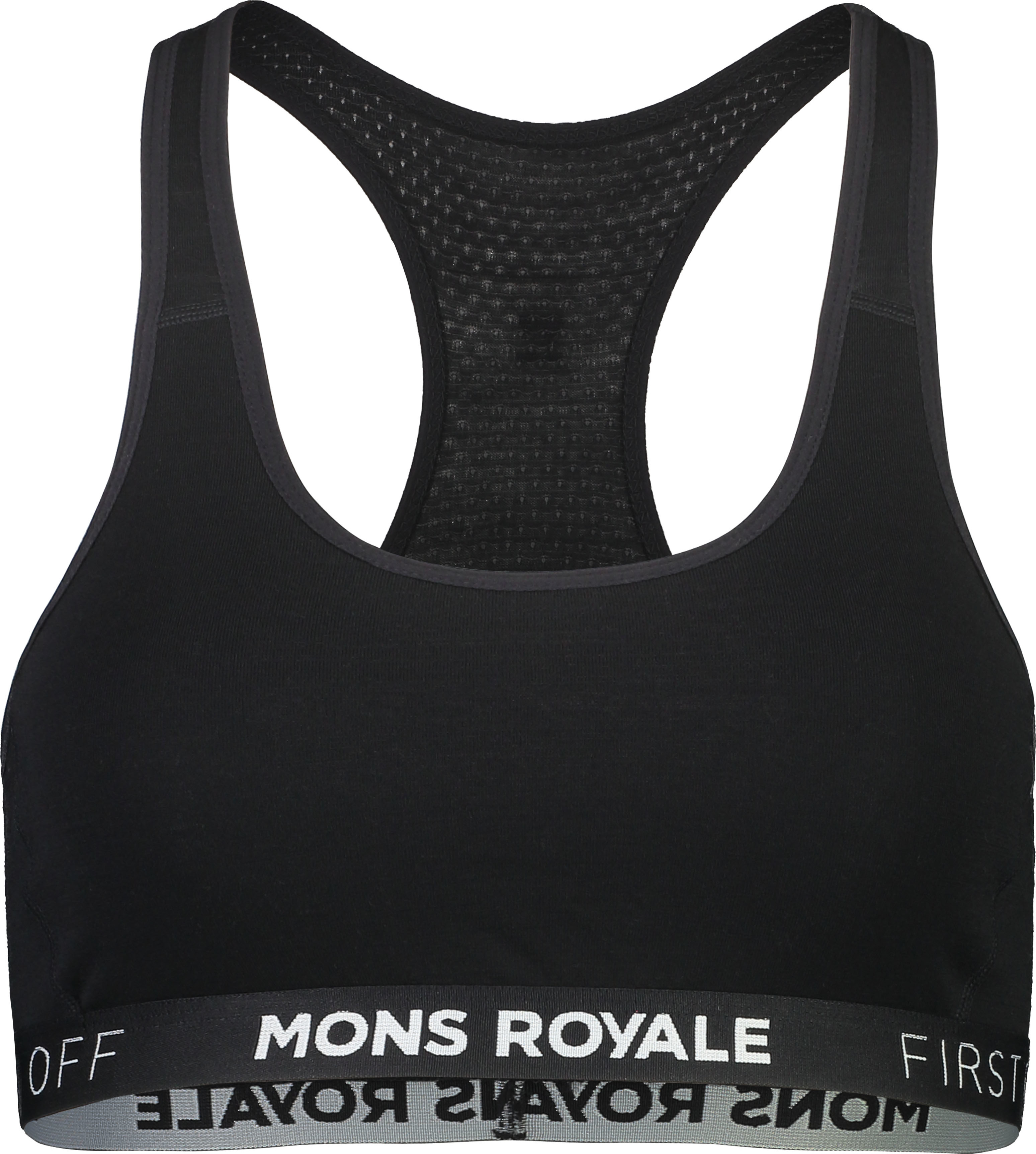 Mons Royale Women’s Sierra Sports Bra Black