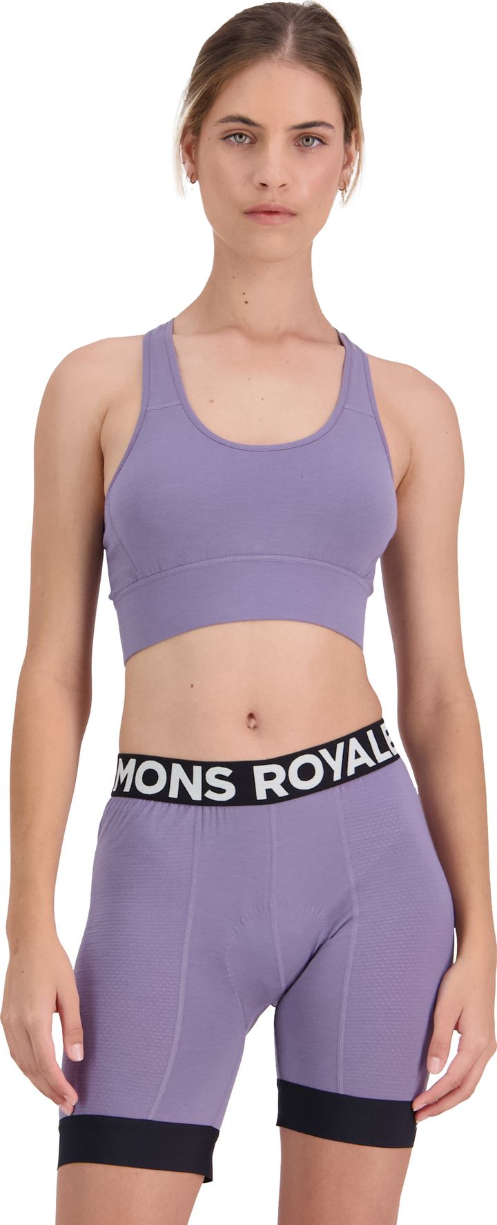 Mons Royale Women's Stratos Merino Shift Sports Bra Thistle Mons Royale Mons Royale Women's Stratos Merino Shift Sports Bra Thistle Mons Royale