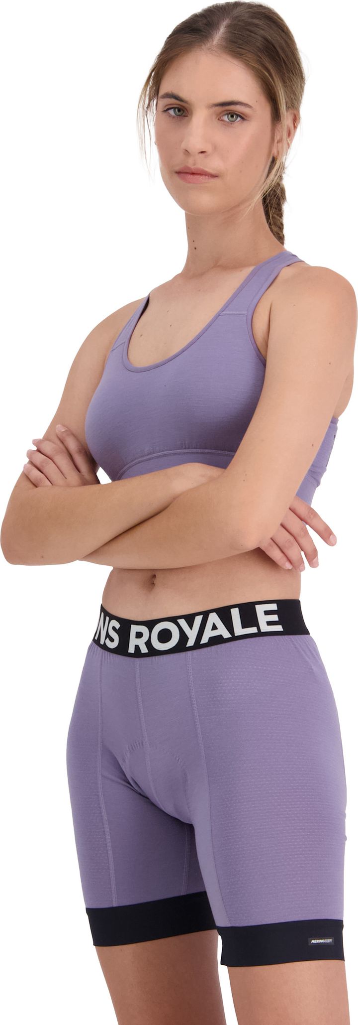Mons Royale Women's Stratos Merino Shift Sports Bra Thistle Mons Royale Mons Royale Women's Stratos Merino Shift Sports Bra Thistle Mons Royale