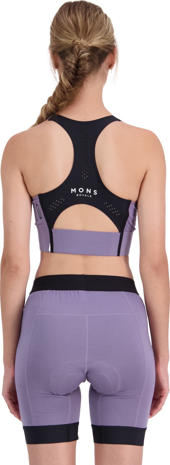 Mons Royale Women's Stratos Merino Shift Sports Bra Thistle Mons Royale Mons Royale Women's Stratos Merino Shift Sports Bra Thistle Mons Royale