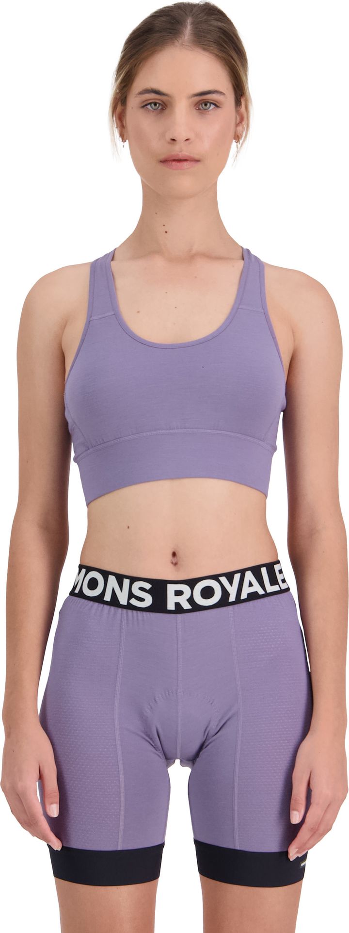 Mons Royale Women's Stratos Merino Shift Sports Bra Thistle Mons Royale Mons Royale Women's Stratos Merino Shift Sports Bra Thistle Mons Royale
