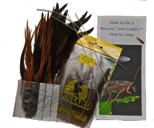 FishMadMan Monster Tube Caddis Tying Kit Fishmadman FishMadMan FishMadMan Monster Tube Caddis Tying Kit Fishmadman FishMadMan