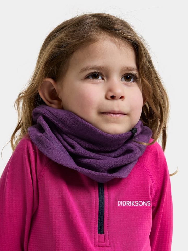 Didriksons Kids' Monte Neckwarmer Northen Purple Didriksons