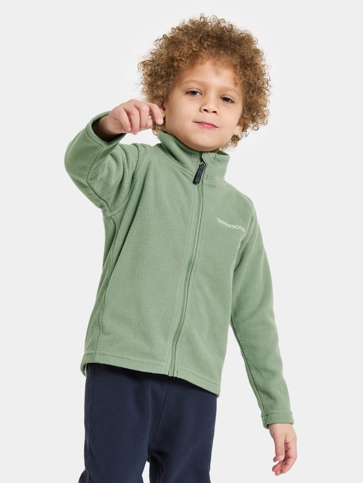 Didriksons Kids' Monte Full Zip 10 Light Moss Didriksons