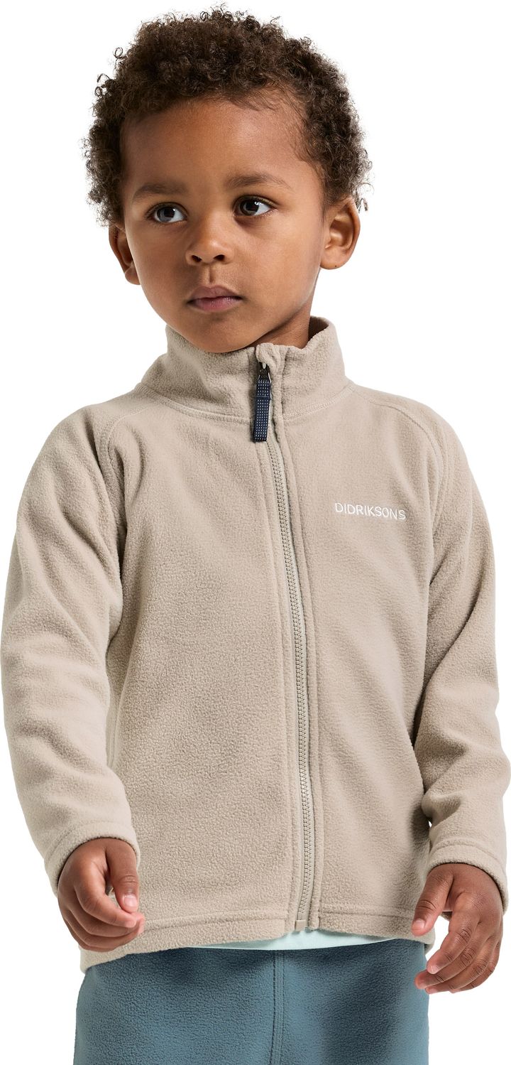 Didriksons Kids' Monte Full Zip 10 Beach Beige Didriksons