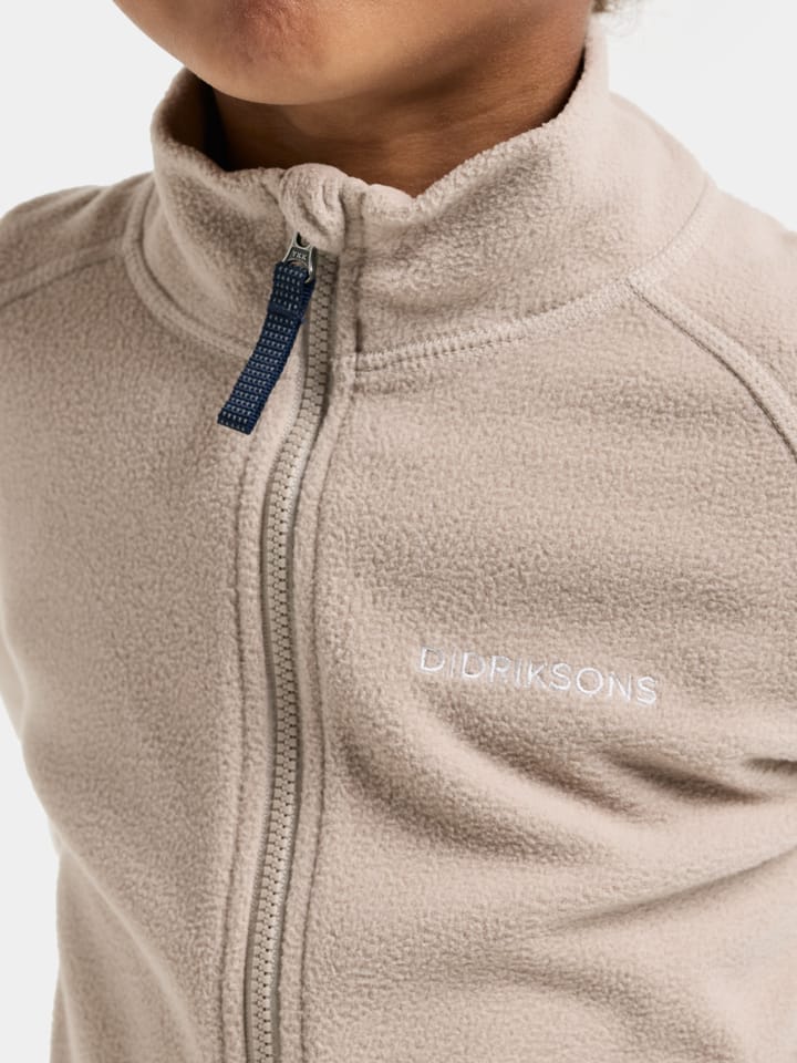 Didriksons Kids' Monte Full Zip 10 Beach Beige Didriksons