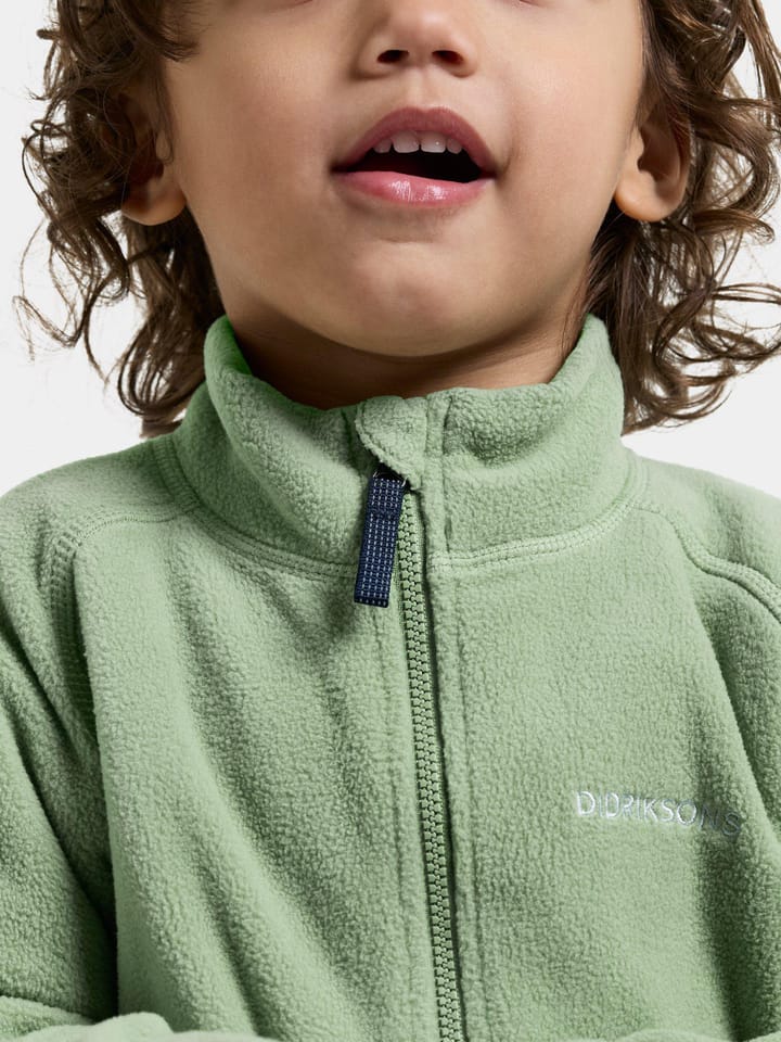 Didriksons Kids' Monte Full Zip 10 Sage Green Didriksons