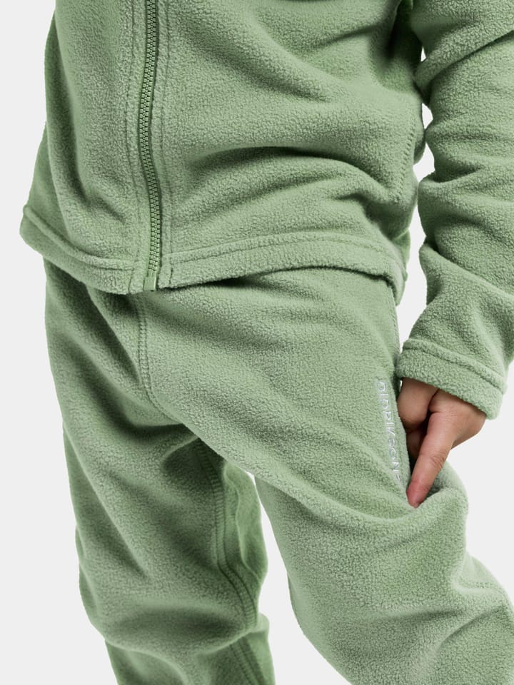 Didriksons Kids' Monte Full Zip 10 Sage Green Didriksons
