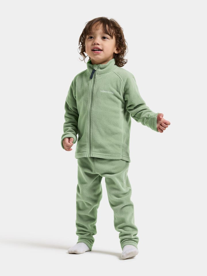 Didriksons Kids' Monte Full Zip 10 Sage Green Didriksons