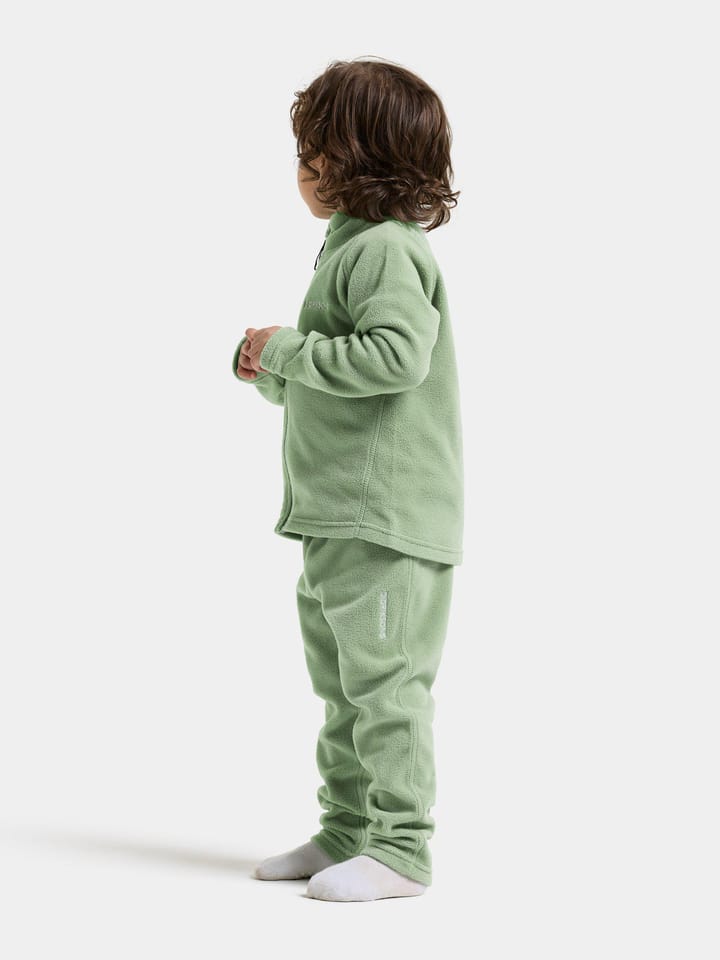 Didriksons Kids' Monte Full Zip 10 Sage Green Didriksons