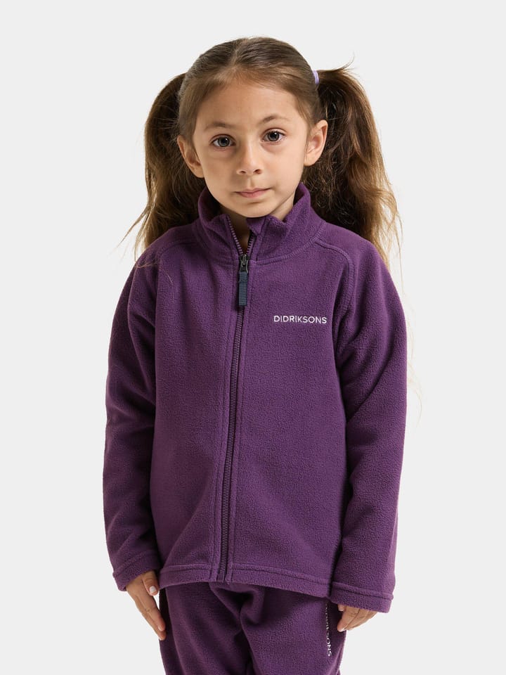 Didriksons Kids' Monte Full Zip 10 Northen Purple Didriksons