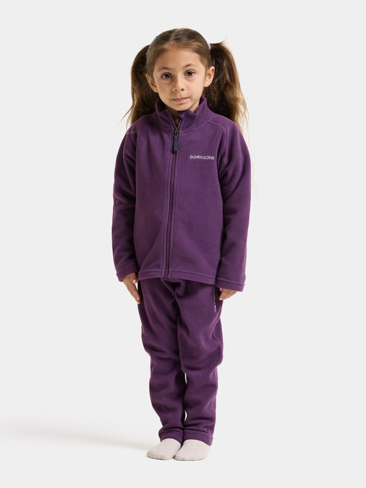 Didriksons Kids' Monte Full Zip 10 Northen Purple Didriksons