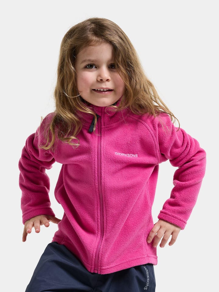 Didriksons Kids' Monte Full Zip 10 Cactus Pink Didriksons