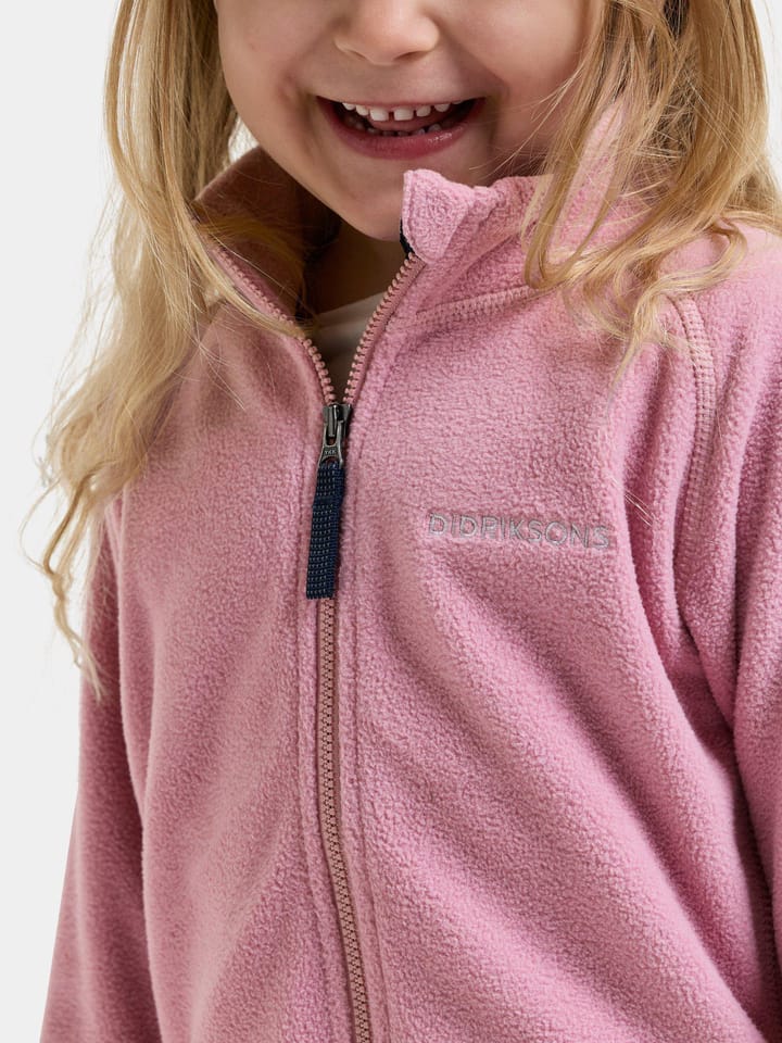 Didriksons Kids' Monte Full Zip 10 Oyster Pink Didriksons