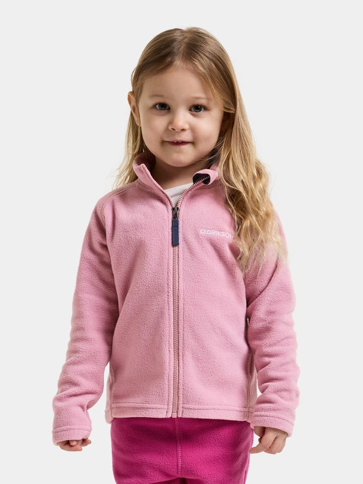 Didriksons Kids' Monte Full Zip 10 Oyster Pink Didriksons