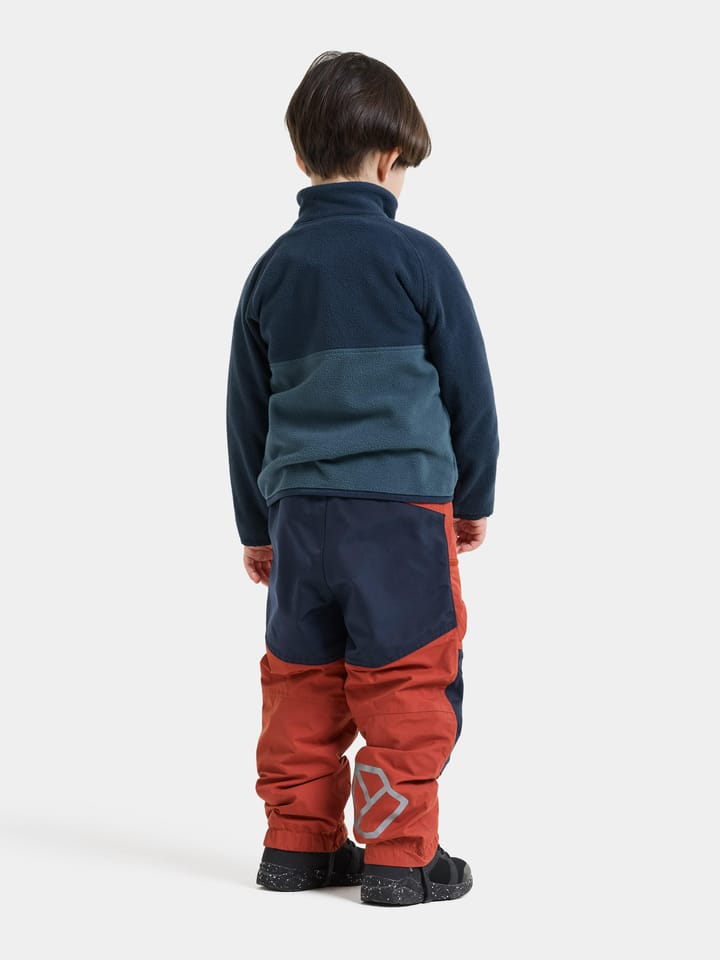 Didriksons Kids' Monte Half Button Mountain Blue Didriksons