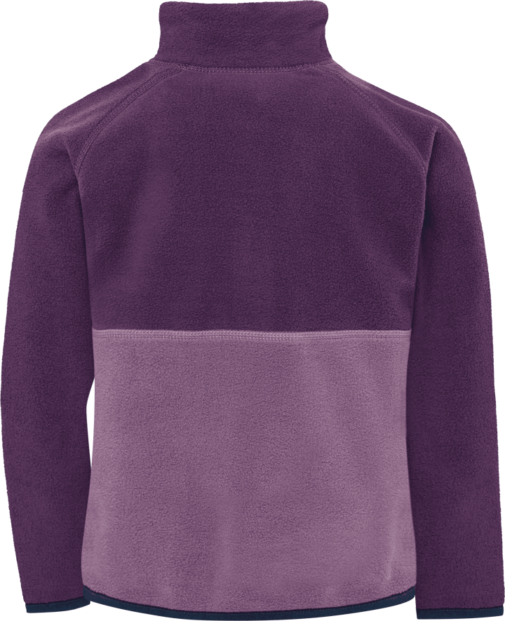 Didriksons Kids' Monte Half Button Northen Purple Didriksons