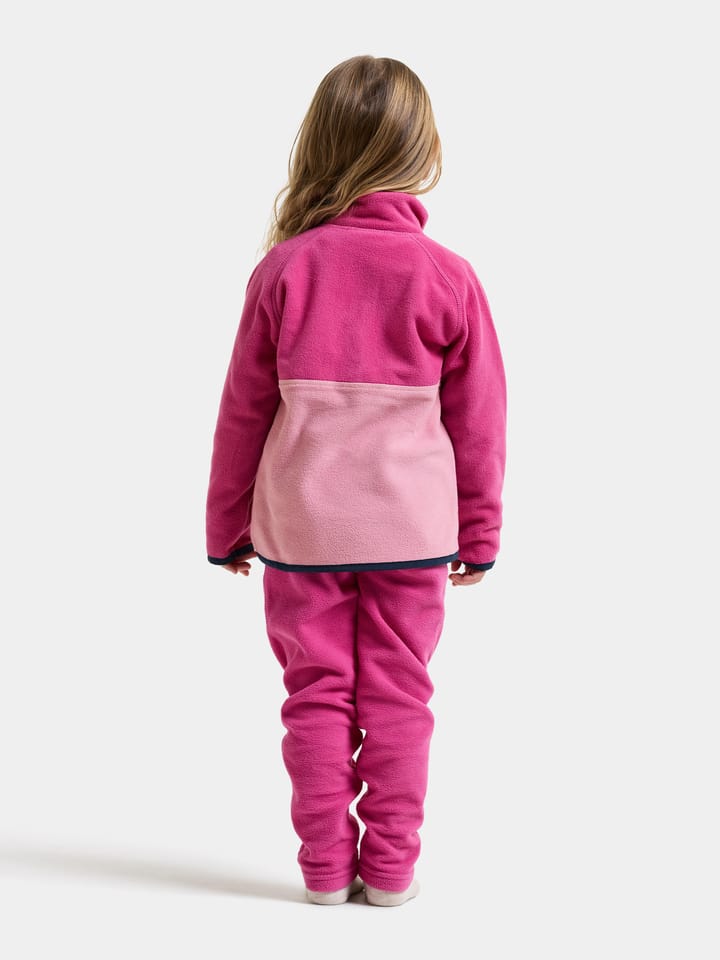 Didriksons Kids' Monte Half Button Cactus Pink Didriksons