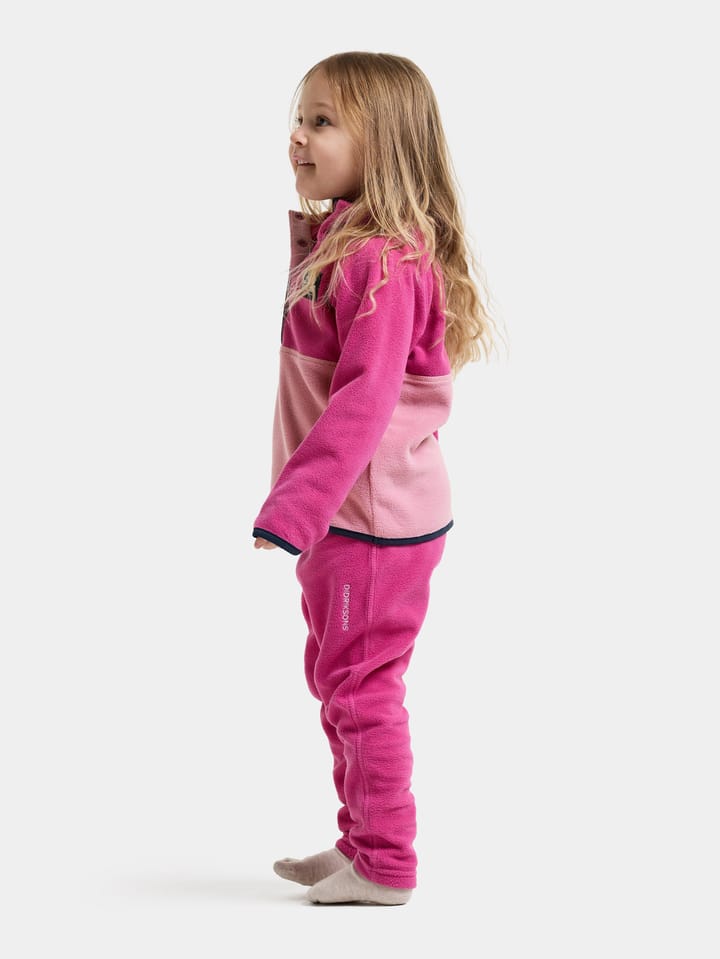 Didriksons Kids' Monte Half Button Cactus Pink Didriksons