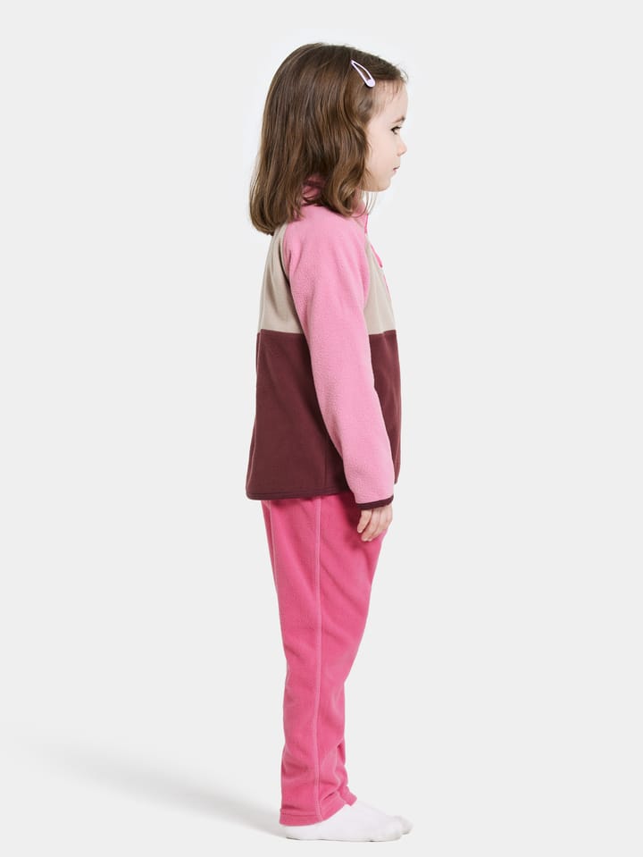 Didriksons Kids' Monte Half Button 4 Anemon Red Didriksons