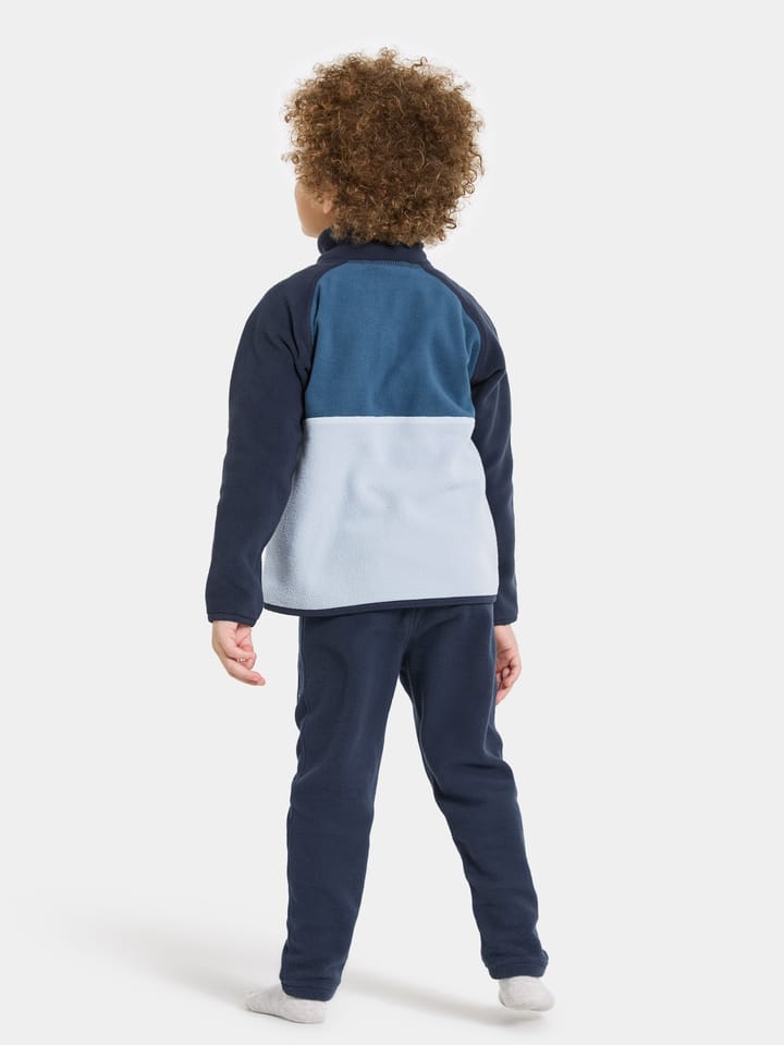 Didriksons Kids' Monte Half Button 4 Cloud Blue Didriksons