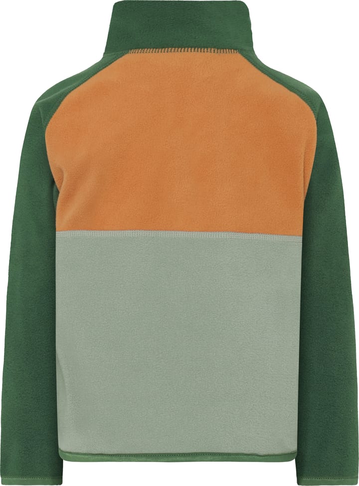 Didriksons Kids' Monte Half Button 4 Light Moss Didriksons