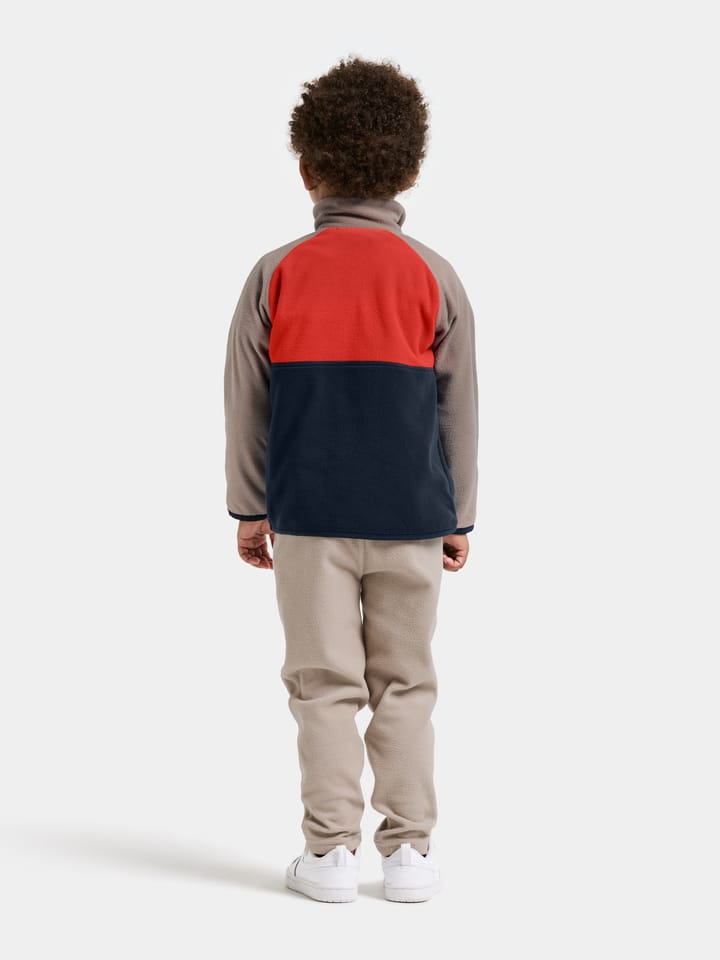 Didriksons Kids' Monte Half Button 5 Paprika Didriksons