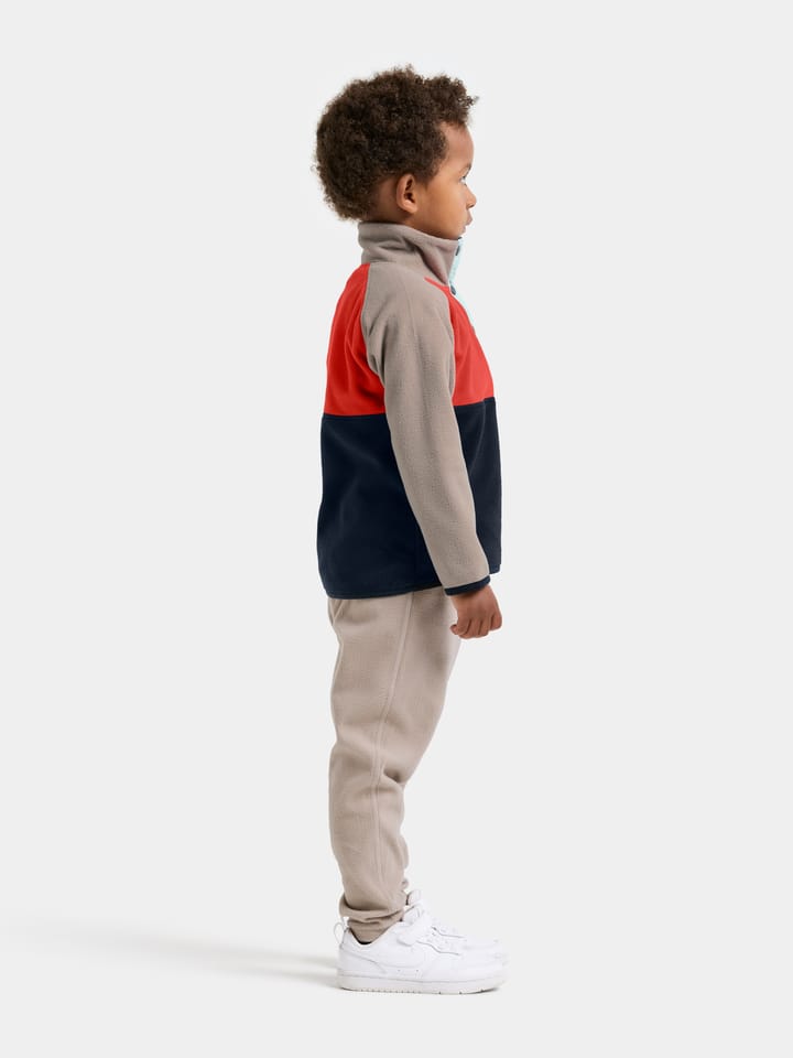 Didriksons Kids' Monte Half Button 5 Paprika Didriksons