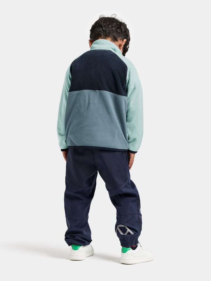 Didriksons Kids' Monte Half Button 5 Factory Blue Didriksons