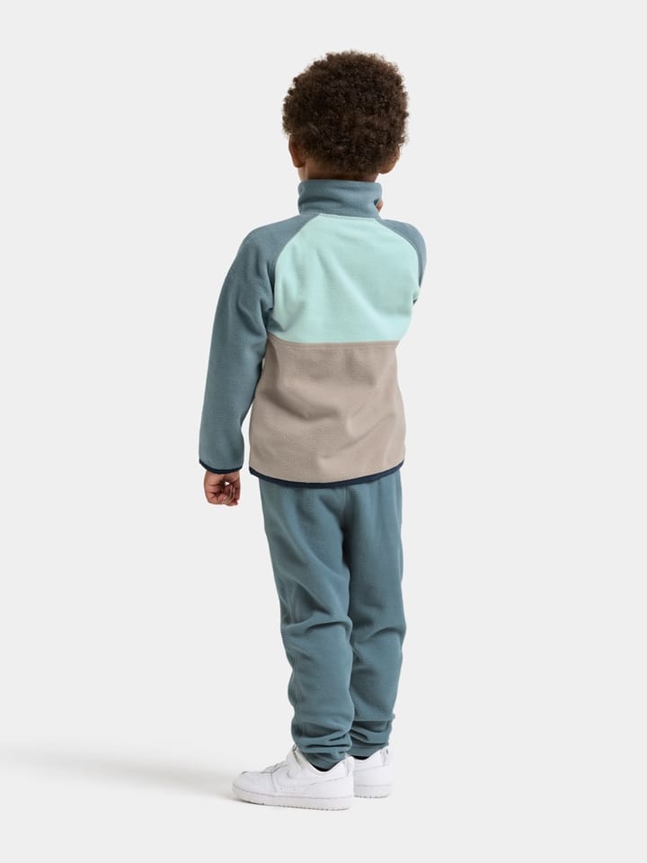 Didriksons Kids' Monte Half Button 5 Ocean Mint Didriksons