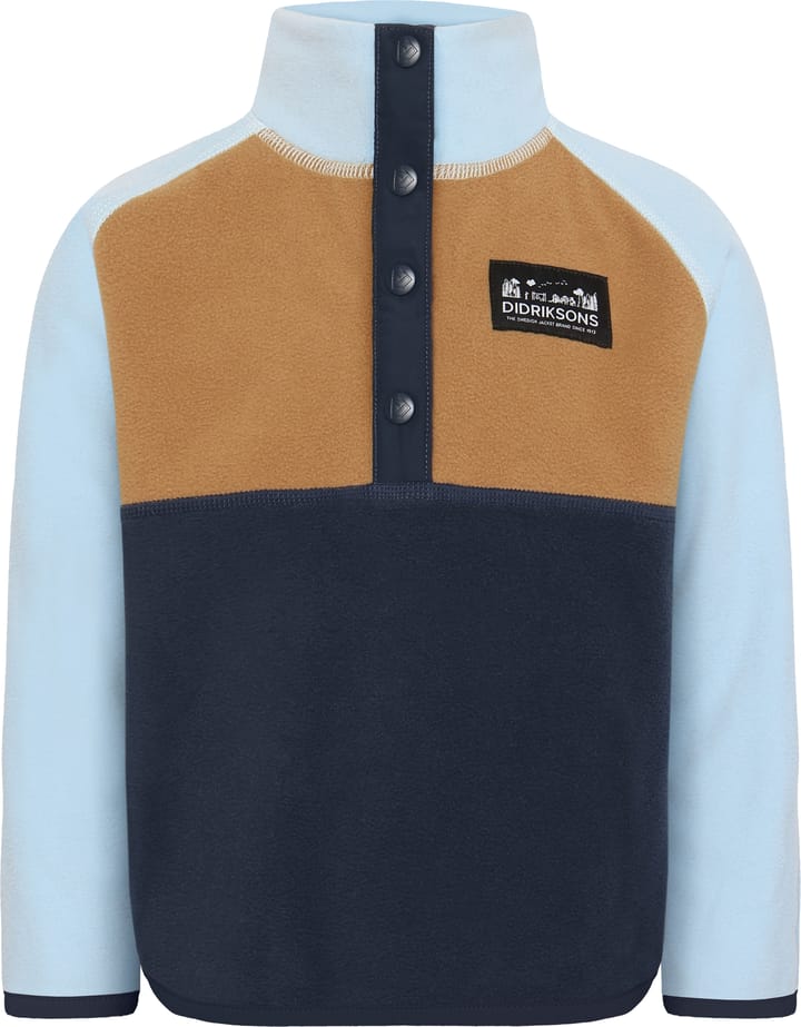 Didriksons Kids' Monte Half Button 4 Navy939 Didriksons