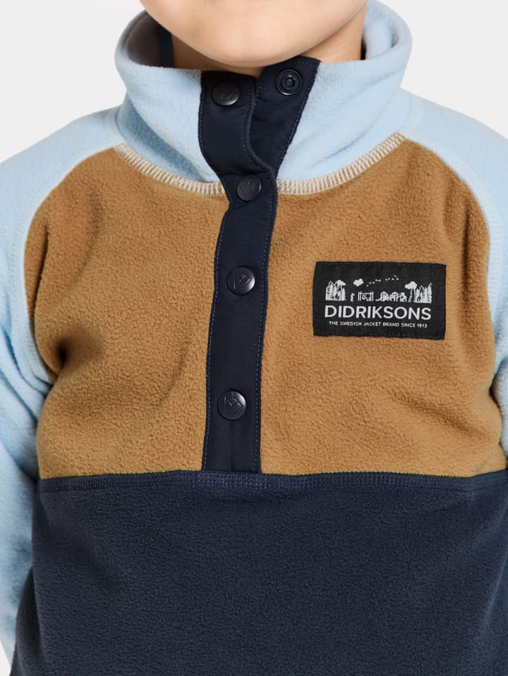 Didriksons Kids' Monte Half Button 4 Navy Didriksons Didriksons Kids' Monte Half Button 4 Navy Didriksons