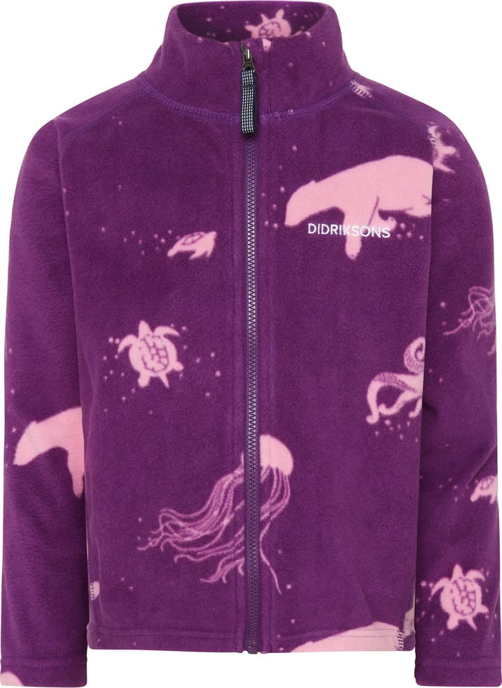 Didriksons Kids' Monte Printed Full Zip 10 Winter Ocean Purple Didriksons Didriksons Kids' Monte Printed Full Zip 10 Winter Ocean Purple Didriksons