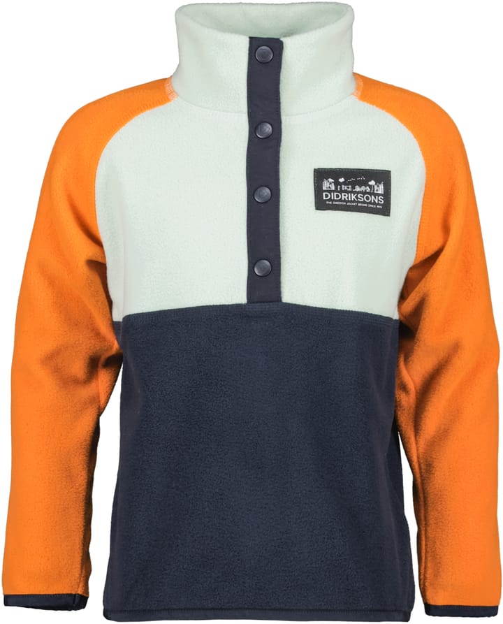 Didriksons Kids' Monte Half Button 4 Navy039 Didriksons