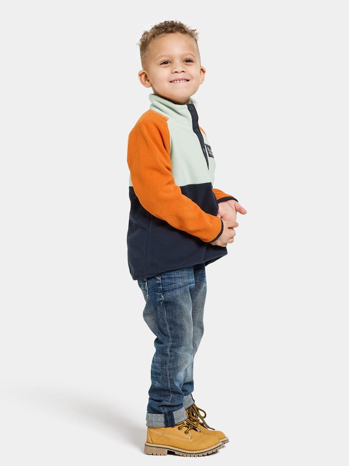 Didriksons Kids' Monte Half Button 4 Navy039 Didriksons