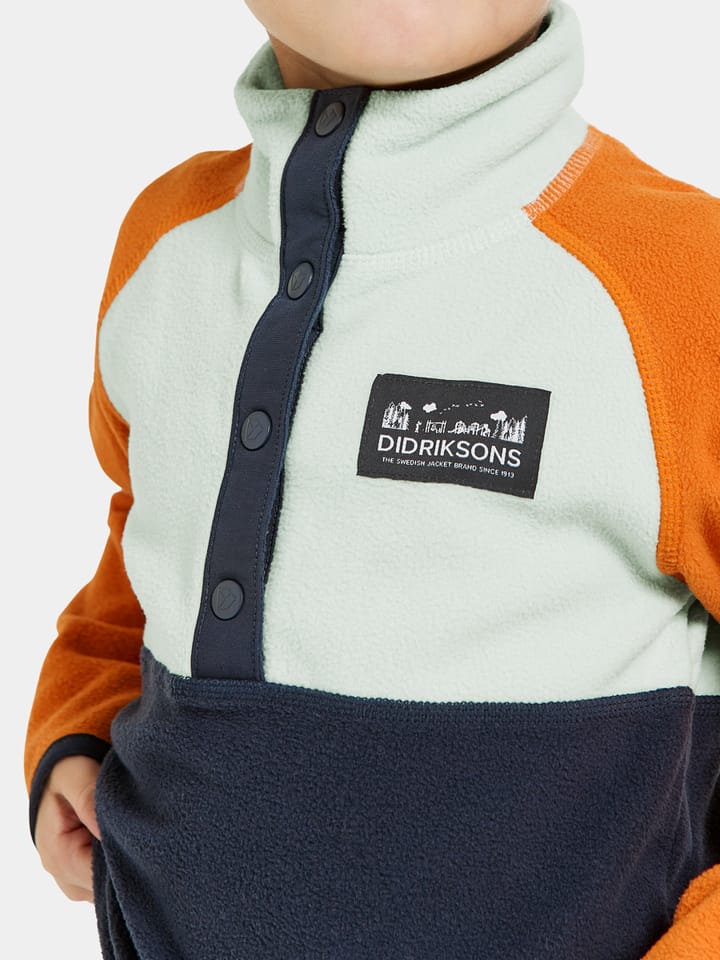 Didriksons Kids' Monte Half Button 4 Navy039 Didriksons