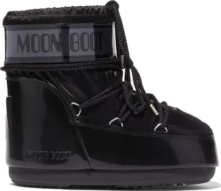 Moon Boot Icon Low Glance Black Moon Boot