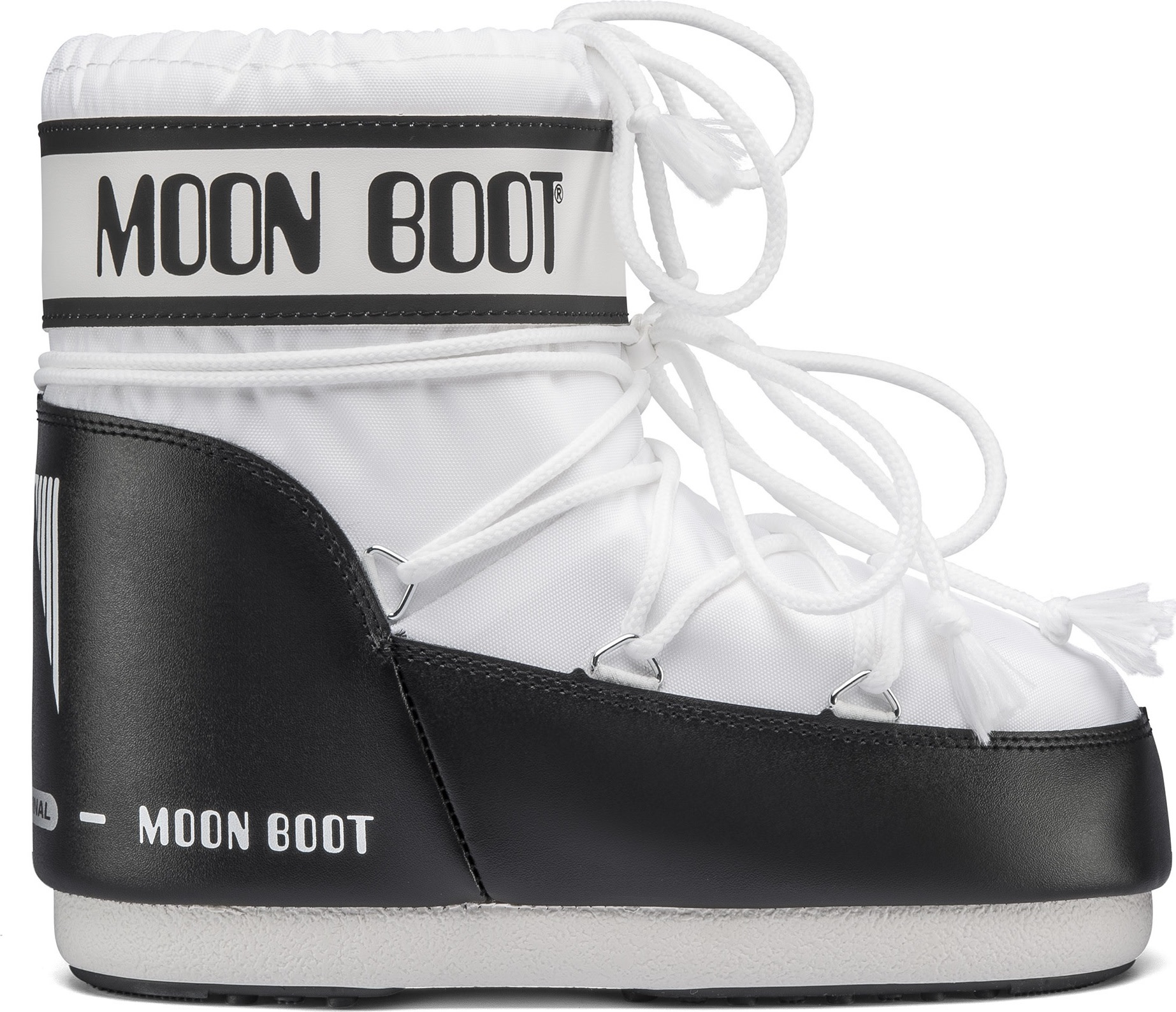 moon boot Unisex Icon Low Nylon Boots White