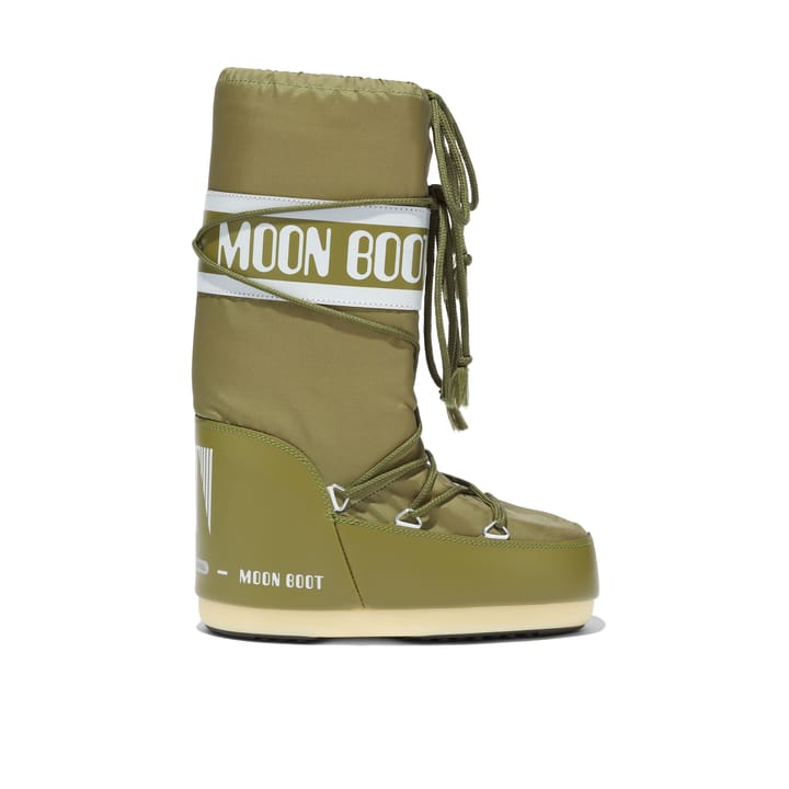 Moon Boot Kids' Icon Nylon Boots  Khaki Moon Boot