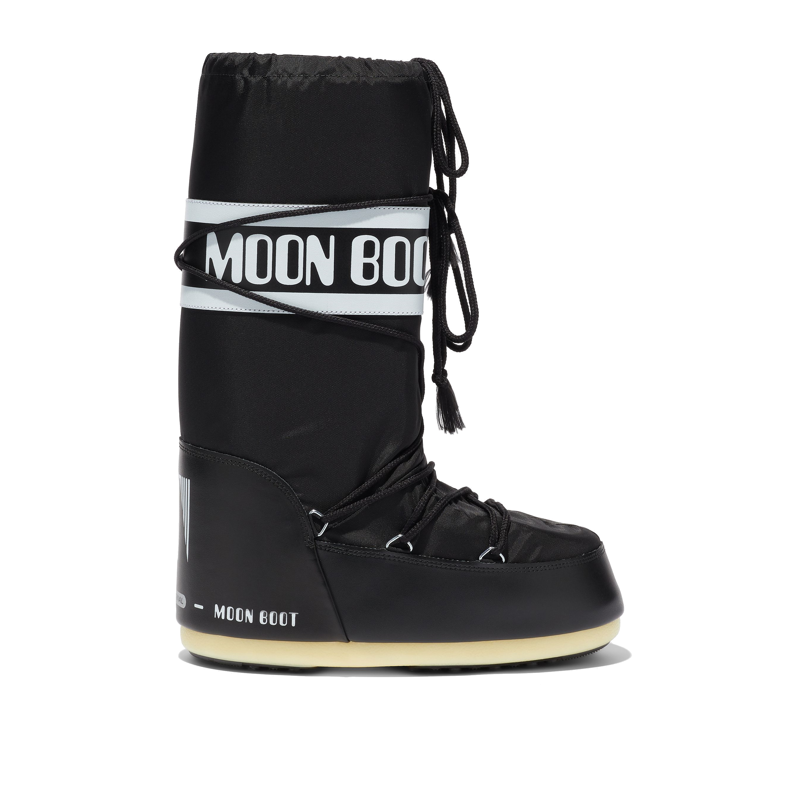 moon boot Icon Nylon Boots  Black