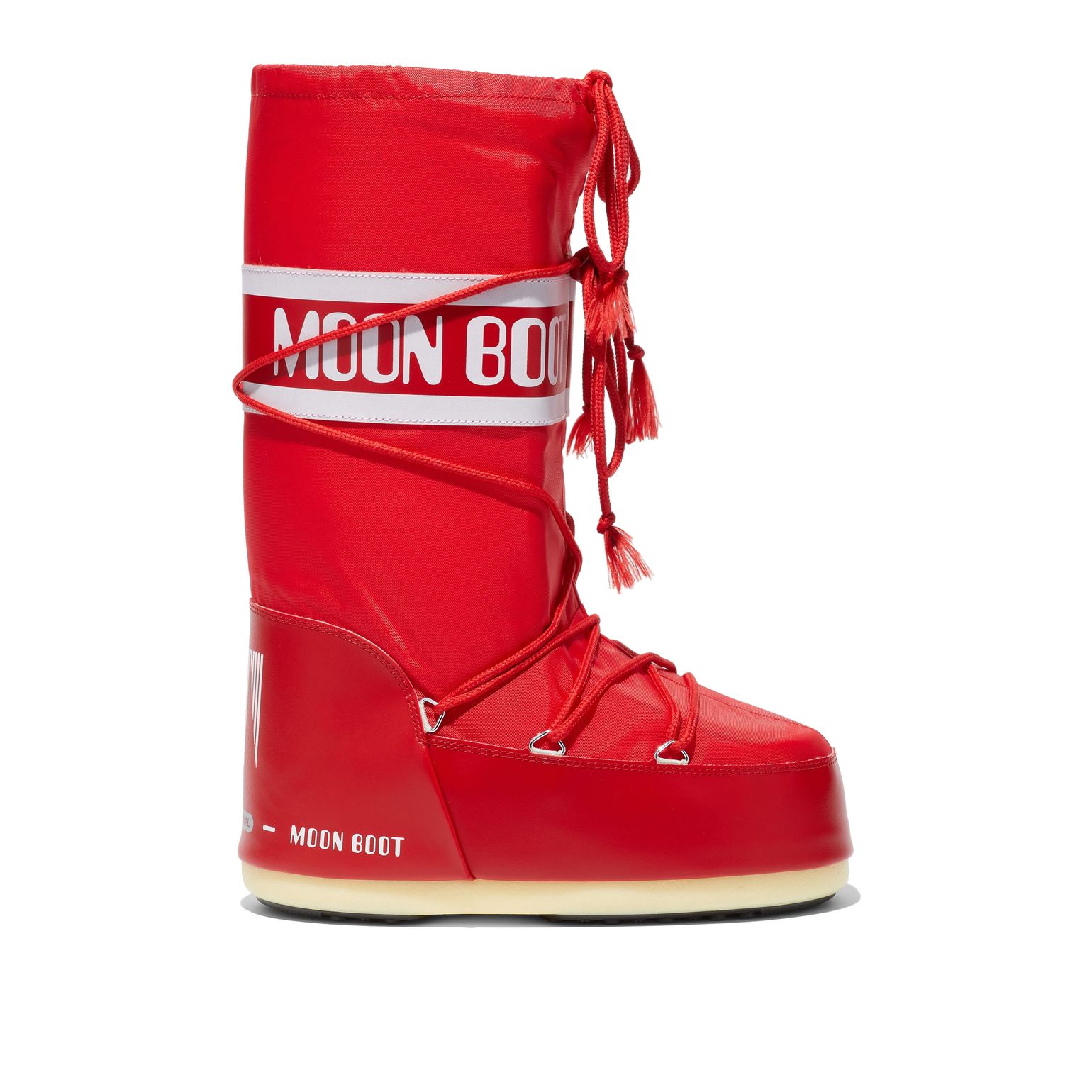 Moon Boot Kids' Icon Nylon Boots  Red
