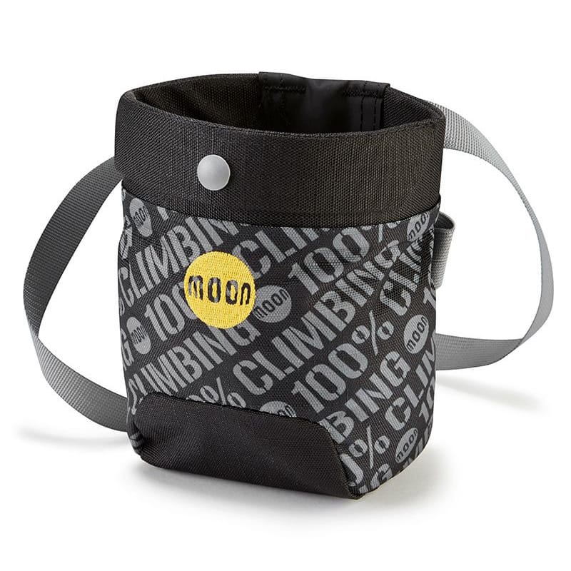 Moon Climbing Sport Chalk Bag Black/Grey