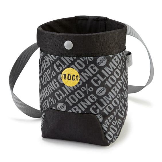 Moon Climbing Trad Chalk Bag Black/Grey