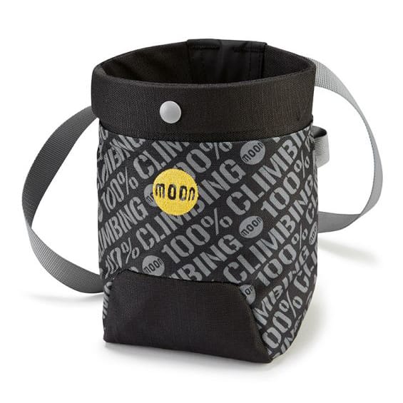 Moon Climbing Trad Chalk Bag Black/Grey Moon Climbing
