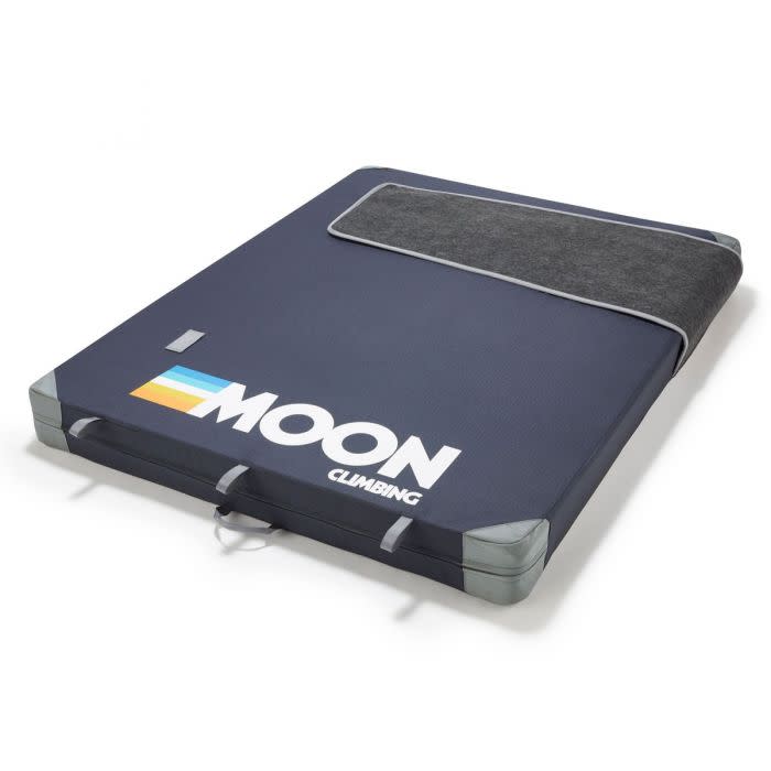 Moon Climbing Warrior Crash Pad Retro Stripe Indigo