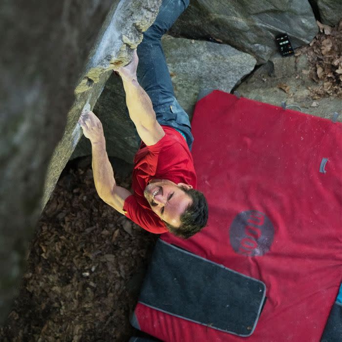 Moon Climbing Warrior Crash Pad True Red Moon Climbing